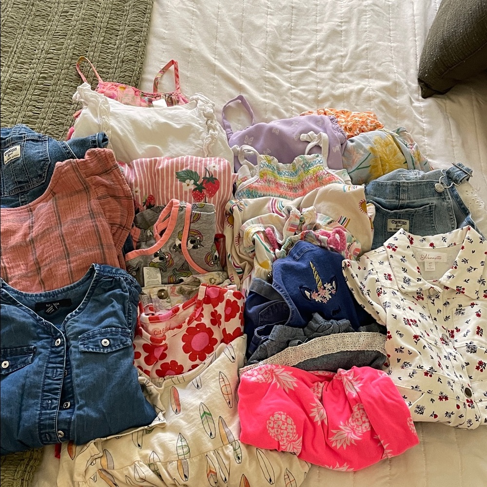 Big 4t dress/ romper/ jumpsuit lot